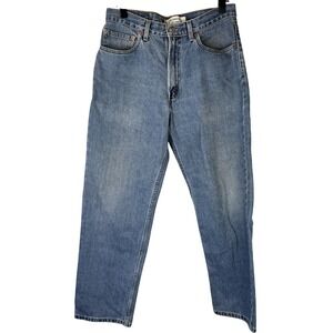 Levis 550 Jeans Mens 33x32 Blue Relaxed Fit Tapered Leg Made In‎ Canada Denim